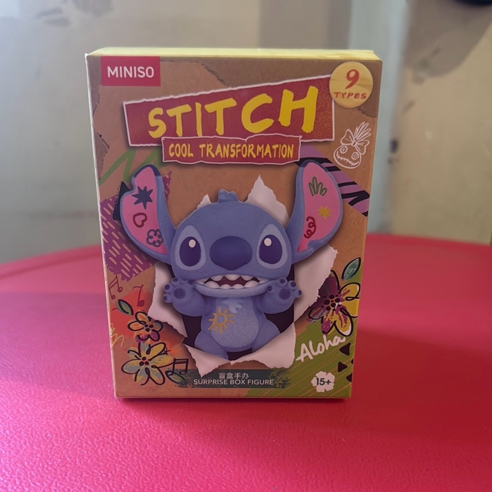 Stitch Cool Transformation Toy - Blue surprise Box